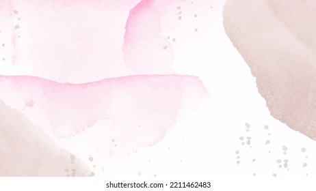 Pink watercolor background for textures backgrounds and web banners design
