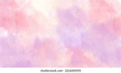 Pink watercolor background for textures backgrounds and web banners design
