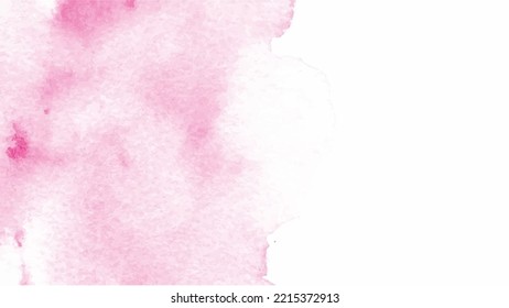 Pink watercolor background for textures backgrounds and web banners design
