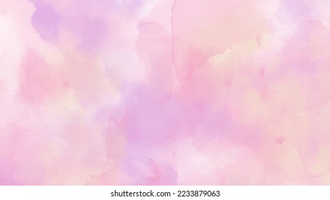 Pink watercolor background for textures backgrounds and web banners design
