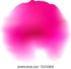 Pink watercolor background, vector