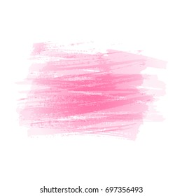 Pink watercolor background. Vector illustration.