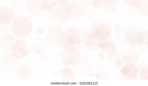 Pink watercolor background for your design, watercolor background concept, vector.
