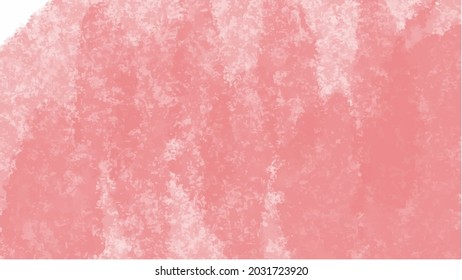Pink watercolor background for your design, watercolor background concept, vector.