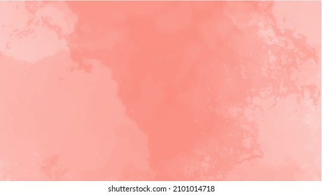 Pink watercolor background for your design, watercolor background concept, vector.