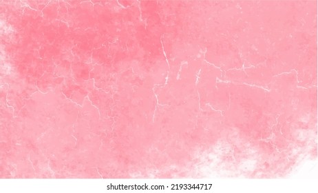 Pink watercolor background for your design, watercolor background concept, vector.
