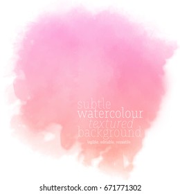 Pink Watercolor Splash