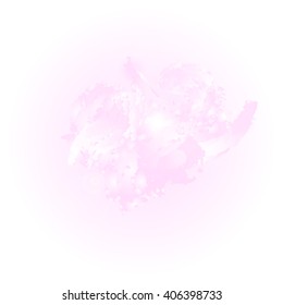 pink watercolor texture background, hand painted vector illustration