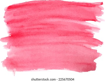 pink watercolor texture, vector eps 8