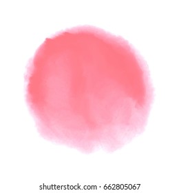 pink watercolor vector background