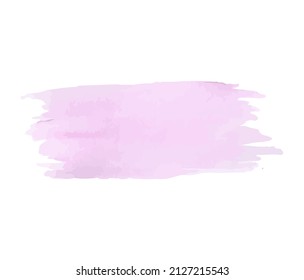 Pink Watercolor Wet Wash Splash Background Stock Vector (Royalty Free ...