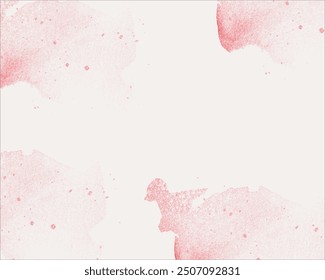 pink watercolor wet wash splash 
Watercolor art background cover template set. Wallpaper design with paint brush, red color, brush stroke. Abstract illustration 

