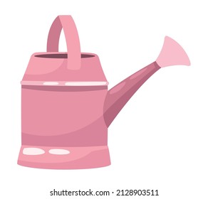 icono de la herramienta de riego rosa