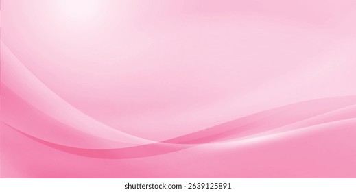 pink wave background, vector illustration modern
