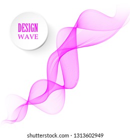 Pink wave business template modern texture pattern for message website design.