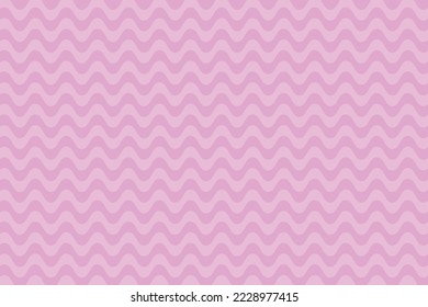 Pink Wave Lines Zig Zag Pattern Abstract Background. Valentines Backdrop. Wedding Banner. Vector