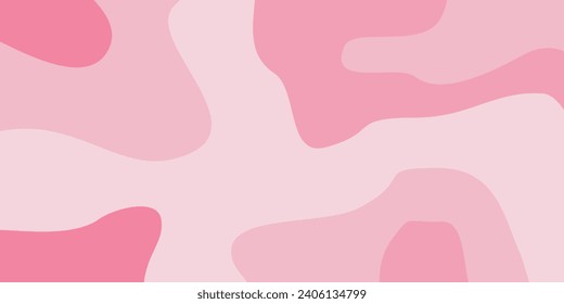 fondo abstracto de forma de onda rosa. diseño vectorial atractivo para banner, tarjeta de saludo, afiche, medios sociales, web.