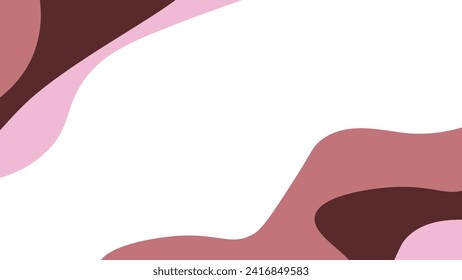 Pink Wave Vector Background. eps 10