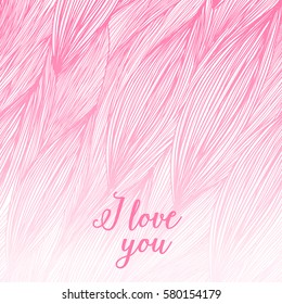 Pink waves background 