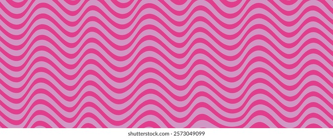 Pink wavy pattern background