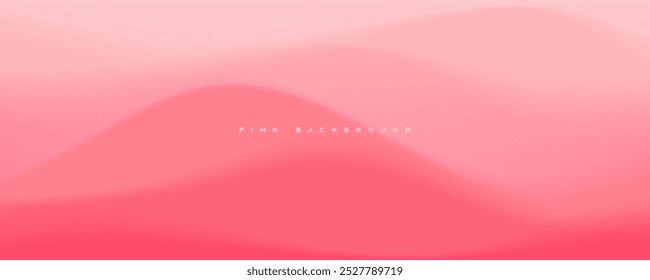 cor-de-rosa ondulado forma dimensão fundo decorativo design vetor