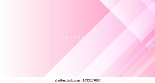 Pink white abstract background geometry shine and layer element vector for presentation design. Suit for business, corporate, institution, party, festive, seminar, and talks.