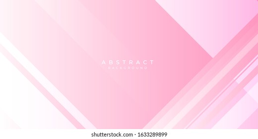 Pink white abstract background geometry shine and layer element vector for presentation design. Suit for business, corporate, institution, party, festive, seminar, and talks.
