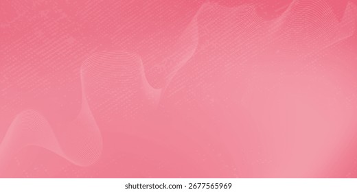 Pink white abstract background, grainy texture smooth color gradient noise texture, copy space