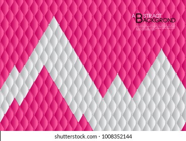 Pink and white abstract background vector illustration, cover template layout, business flyer, Leather texture luxury can be used in annual report cover design, book, banner, web page, brochure, card