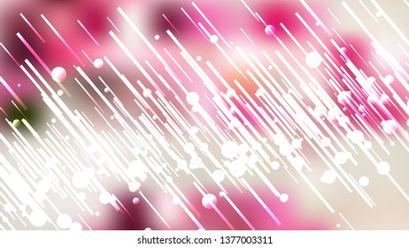 Pink and White Abstract Random Lines Background