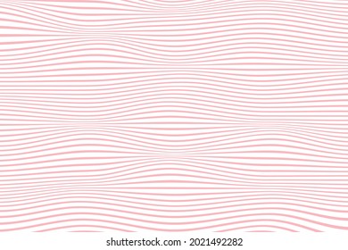 fondo de movimiento de ondas abstractas rosa y blanca.Diseño para papel pintado, tela, textil. Fondo simple.