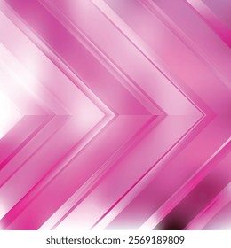 Pink And White Arrow Background Vector