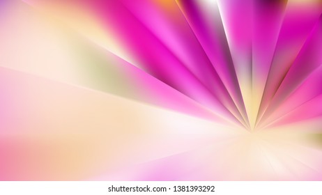 Pink and White Background Vector Illustration