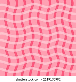 pink and white checkered pattern on pink background.