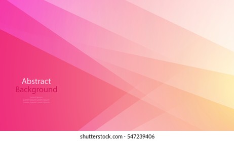 Pink and white color background abstract art vector