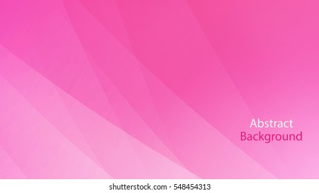 Pink and white color background abstract art vector 