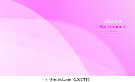 Pink and white color background abstract art vector