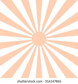 Pink and white color burst background. White rays wallpaper. Vector illustration. EPS10