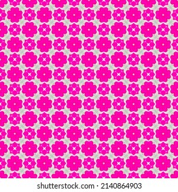 Color rosa y blanco textura y plantilla de patrón sin fisuras. Multicolorizado. Diseño gráfico ornamental colorido. Ornamentos de mosaico de colores. Ilustración vectorial. EPS10.
