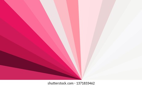Pink and White Geometric Shapes Background