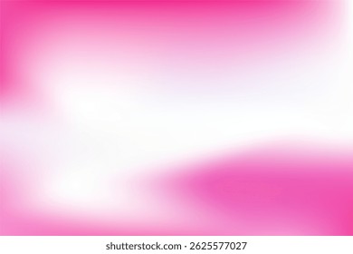 Pink and white gradient background vector with soft glowing transitions, ideal for presentations, digital art, or graphic design. 