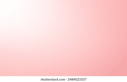 Fondo de color degradado rosa y blanco. Fondo Abstractas. Anuncio para anunciar el producto en el Sitio web. Espacio para texto. Ilustración vectorial.