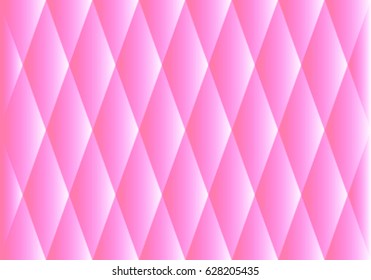 pink and white gradient Square format pattern background in vector.
