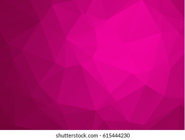 Pink White Light Polygonal Mosaic Background, Vector illustration, Business Design Templates
