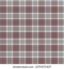 Pink White Lumberjack Plaid Seamless Pattern, Trendy Fashion Check Textures, Hipster Style Backgrounds. timeless elegance
