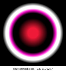 pink and white neon illustration