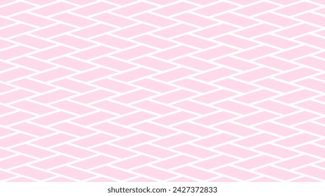 Pink and white pattern of tiles