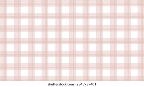 Pink and white plaid checkered background