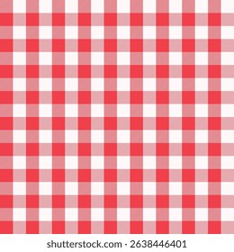 Pink and white Scotland textile seamless pattern. Fabric texture check tartan plaid. Abstract geometric background for cloth, card, fabric. Monochrome graphic repeating design. Modern squared ornament