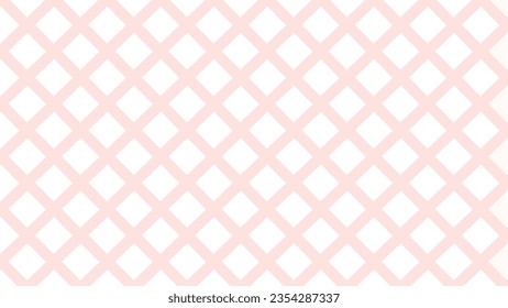 Pink and white seamless geometric background